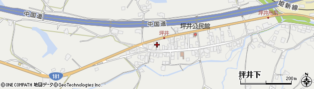 岡山県津山市坪井下1728周辺の地図