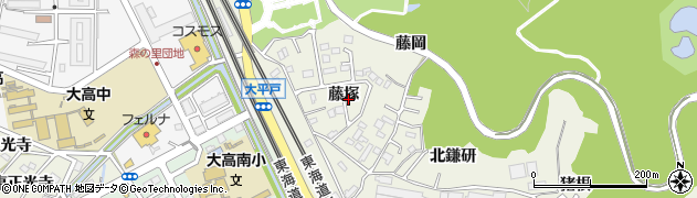 愛知県名古屋市緑区大高町藤塚周辺の地図