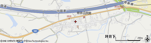 岡山県津山市坪井下1742周辺の地図