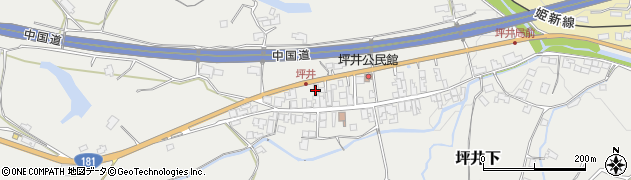 岡山県津山市坪井下1738周辺の地図
