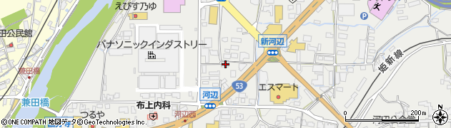 岡山県津山市河辺1060周辺の地図