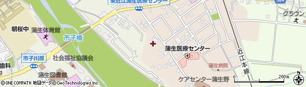 滋賀県東近江市桜川西町357周辺の地図