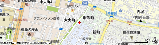 三重県桑名市一色町8周辺の地図