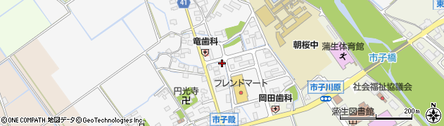 滋賀県東近江市市子殿町1342周辺の地図