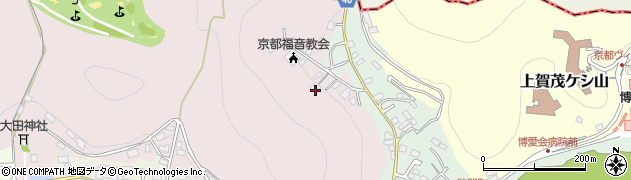 京都府京都市北区上賀茂本山360周辺の地図