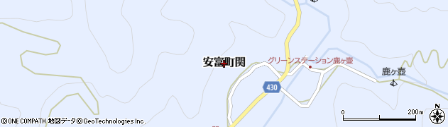 兵庫県姫路市安富町関周辺の地図