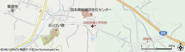 京都府南丹市園部町南八田（中山）周辺の地図