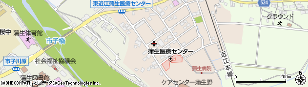 滋賀県東近江市桜川西町898周辺の地図