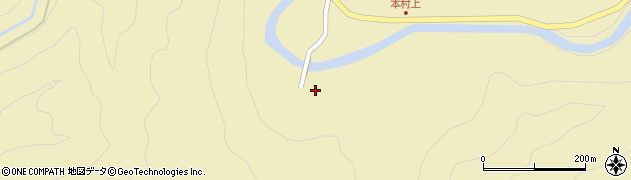 岡山県新見市神郷釜村167周辺の地図