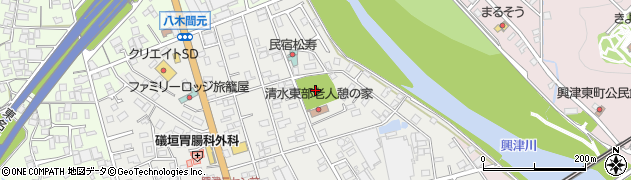 興津北公園周辺の地図