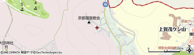 京都府京都市北区上賀茂本山361周辺の地図