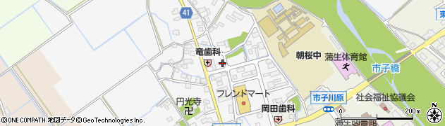 滋賀県東近江市市子殿町1334周辺の地図