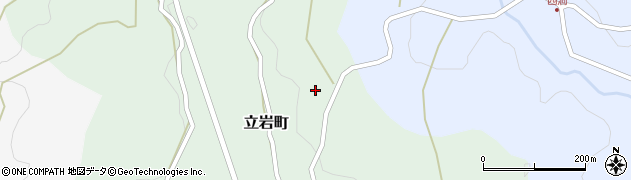 愛知県豊田市立岩町テラゲ周辺の地図