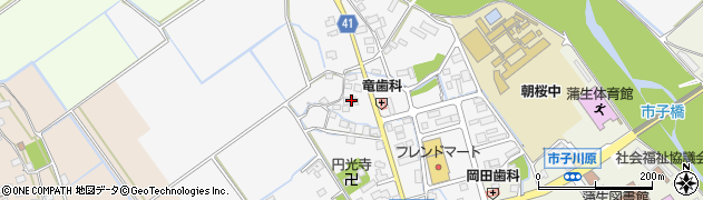 滋賀県東近江市市子殿町662周辺の地図