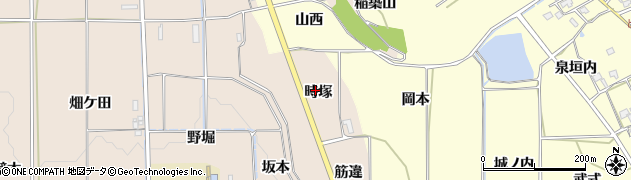 京都府亀岡市馬路町時塚周辺の地図