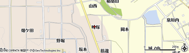 京都府亀岡市馬路町（時塚）周辺の地図