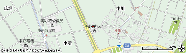 愛知県豊明市沓掛町中川145周辺の地図