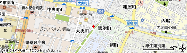 三重県桑名市大央町35周辺の地図