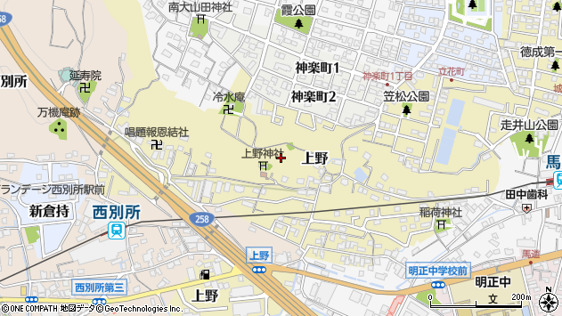 〒511-0825 三重県桑名市上野の地図