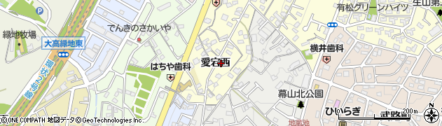 愛知県名古屋市緑区有松町大字桶狭間愛宕西周辺の地図
