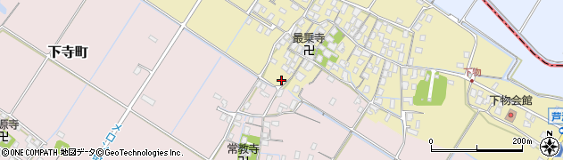 滋賀県草津市下物町552周辺の地図