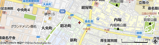 三重県桑名市入江葭町周辺の地図