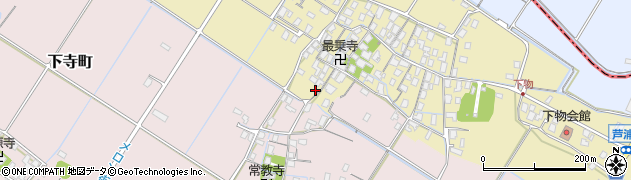 滋賀県草津市下物町550周辺の地図
