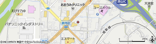 岡山県津山市河辺920周辺の地図