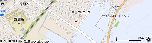滋賀県野洲市行畑792周辺の地図