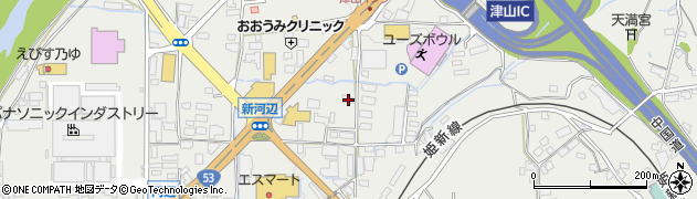 岡山県津山市河辺925周辺の地図