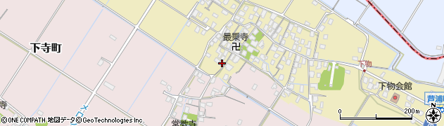 滋賀県草津市下物町545周辺の地図