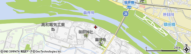 三重県桑名市坂井545周辺の地図