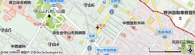 木戸脇自転車元町本店周辺の地図