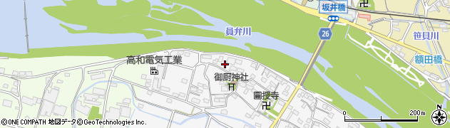 三重県桑名市坂井622周辺の地図
