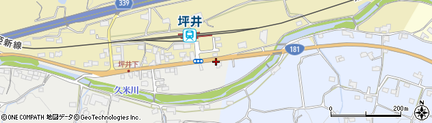 岡山県津山市坪井下21周辺の地図
