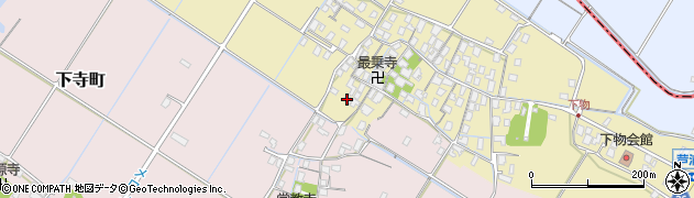滋賀県草津市下物町167周辺の地図