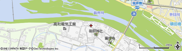 三重県桑名市坂井563周辺の地図