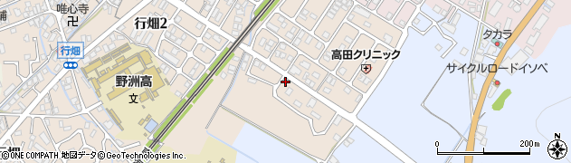 滋賀県野洲市行畑820周辺の地図