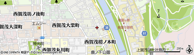 京都府京都市北区西賀茂鹿ノ下町周辺の地図