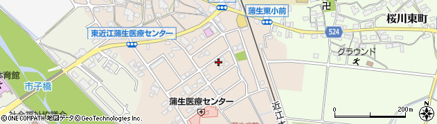 滋賀県東近江市桜川西町847周辺の地図