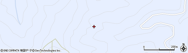 愛知県東栄町（北設楽郡）川角（岩倉）周辺の地図