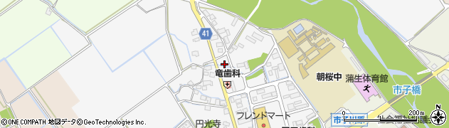 滋賀県東近江市市子殿町700周辺の地図