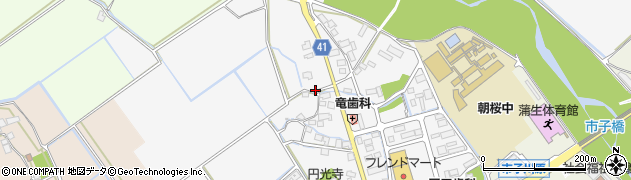 滋賀県東近江市市子殿町694周辺の地図