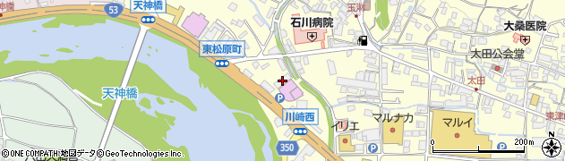 株式会社中電工津山営業所周辺の地図