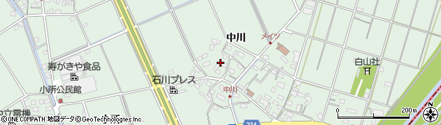 愛知県豊明市沓掛町中川130周辺の地図