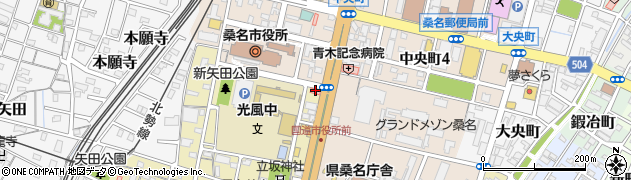 明光義塾桑名教室周辺の地図