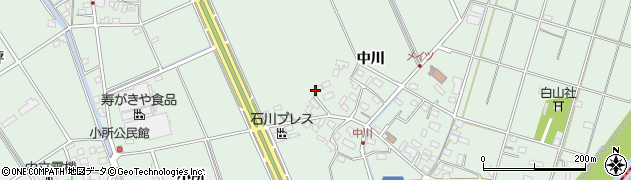 愛知県豊明市沓掛町中川132周辺の地図