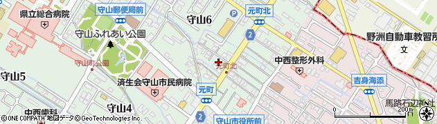 滋賀銀行守山支店 ＡＴＭ周辺の地図