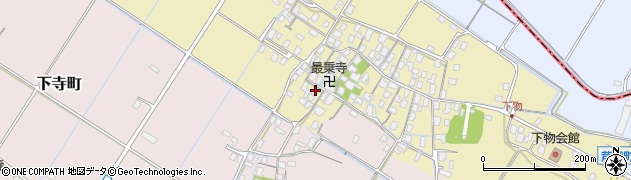滋賀県草津市下物町542周辺の地図