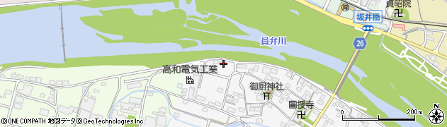 三重県桑名市坂井855周辺の地図
